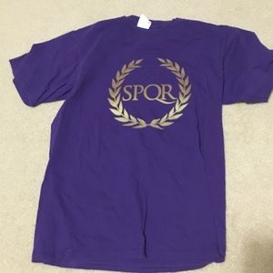 SPQR Purple T Shirt